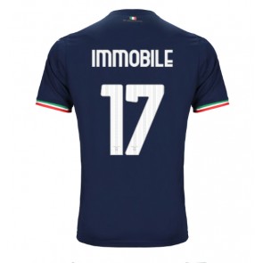 Lazio Ciro Immobile #17 Bortatröja 2023-24 Kortärmad